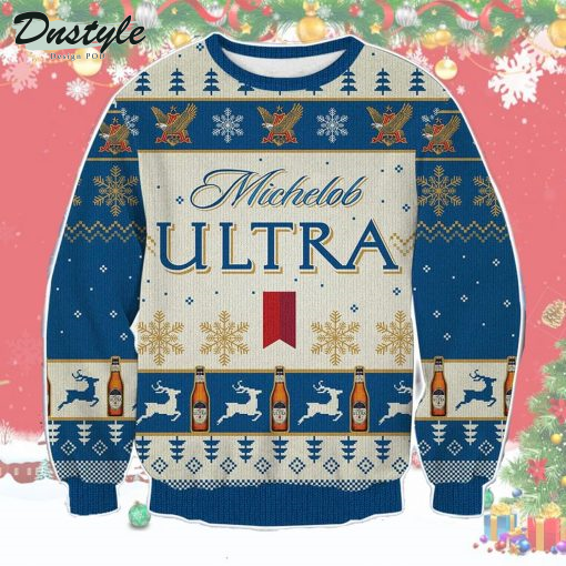 Michelob Ultra Christmas Ugly Sweater