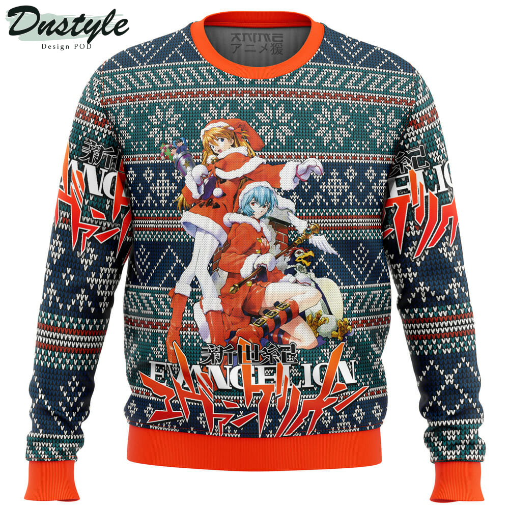 Evangelion Alt Ugly Christmas Sweater