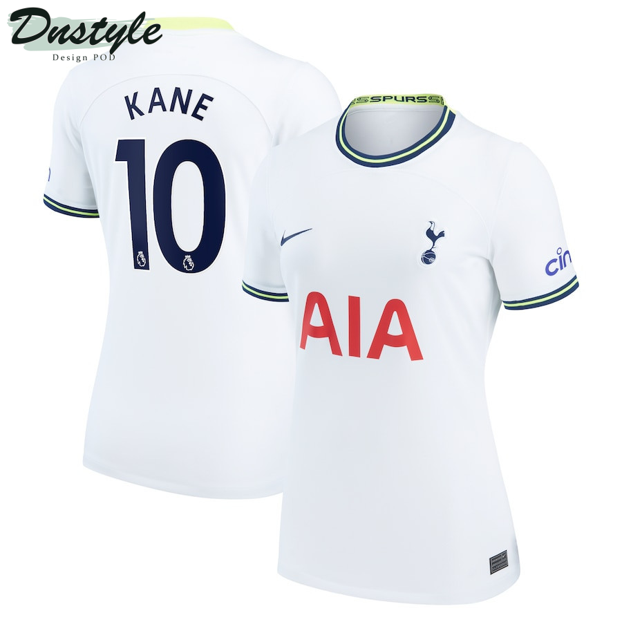 Harry Kane #10 Tottenham Hotspur Women 2022/23 Home Player Jersey - White