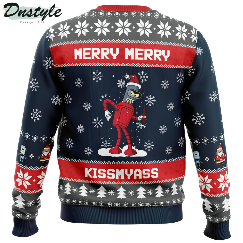 Hey! We Wish You a Futurama Ugly Christmas Sweater