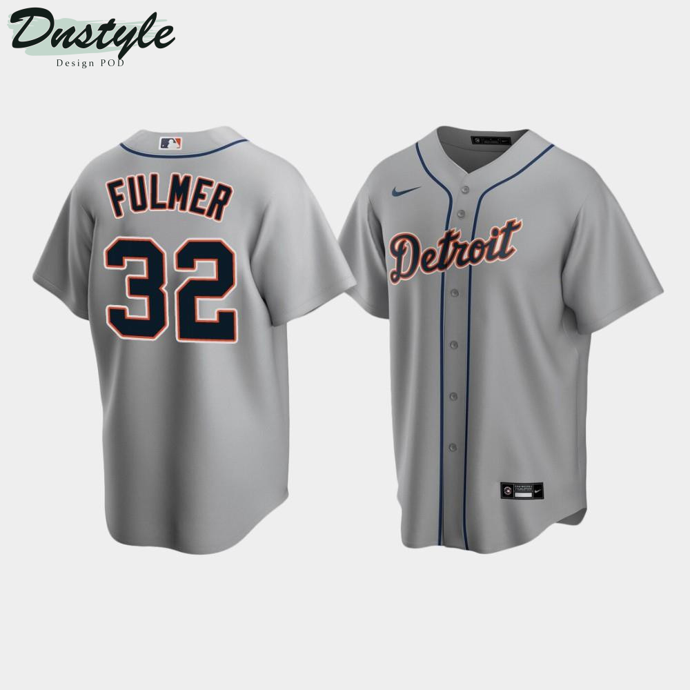 Men’s Detroit Tigers #32 Michael Fulmer White Home Jersey MLB Jersey