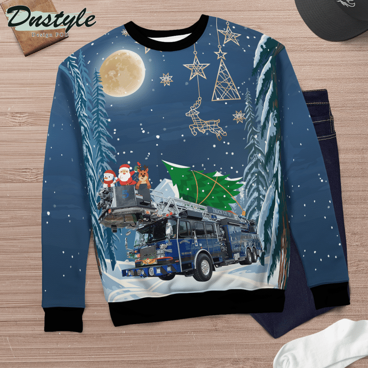 Winterville Fire-Rescue-EMS Ugly Merry Christmas Sweater