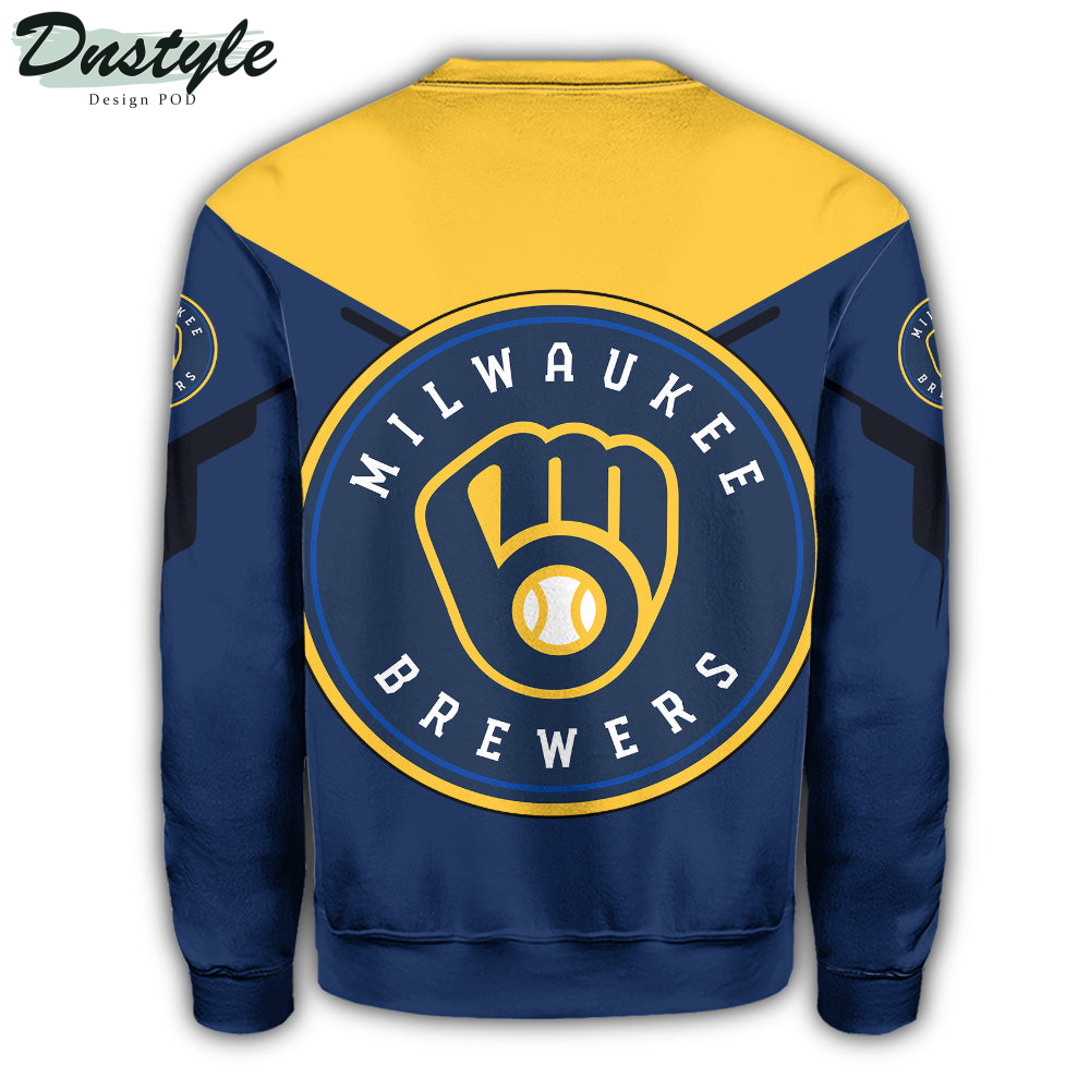 Milwaukee Brewers MLB Drinking Style Sweatshirt