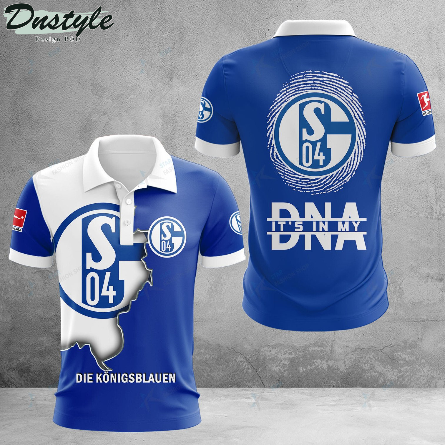 Schalke 04 it's in my DNA polo shirt