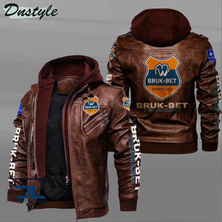 Bruk-Bet Termalica Nieciecza leather jacket