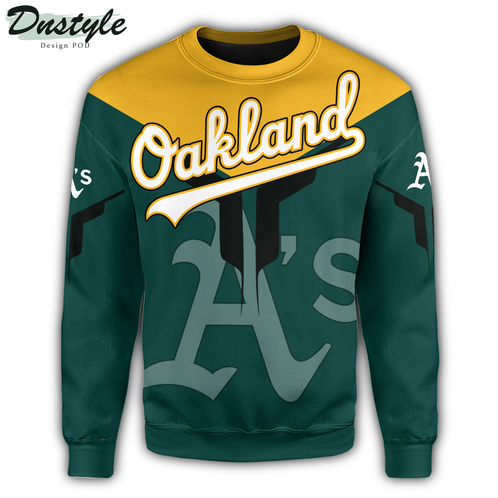 Oakland Athletics MLB Drinking Style Sweatshirt