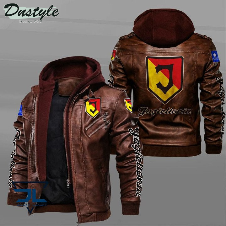 Jagiellonia Białystok leather jacket
