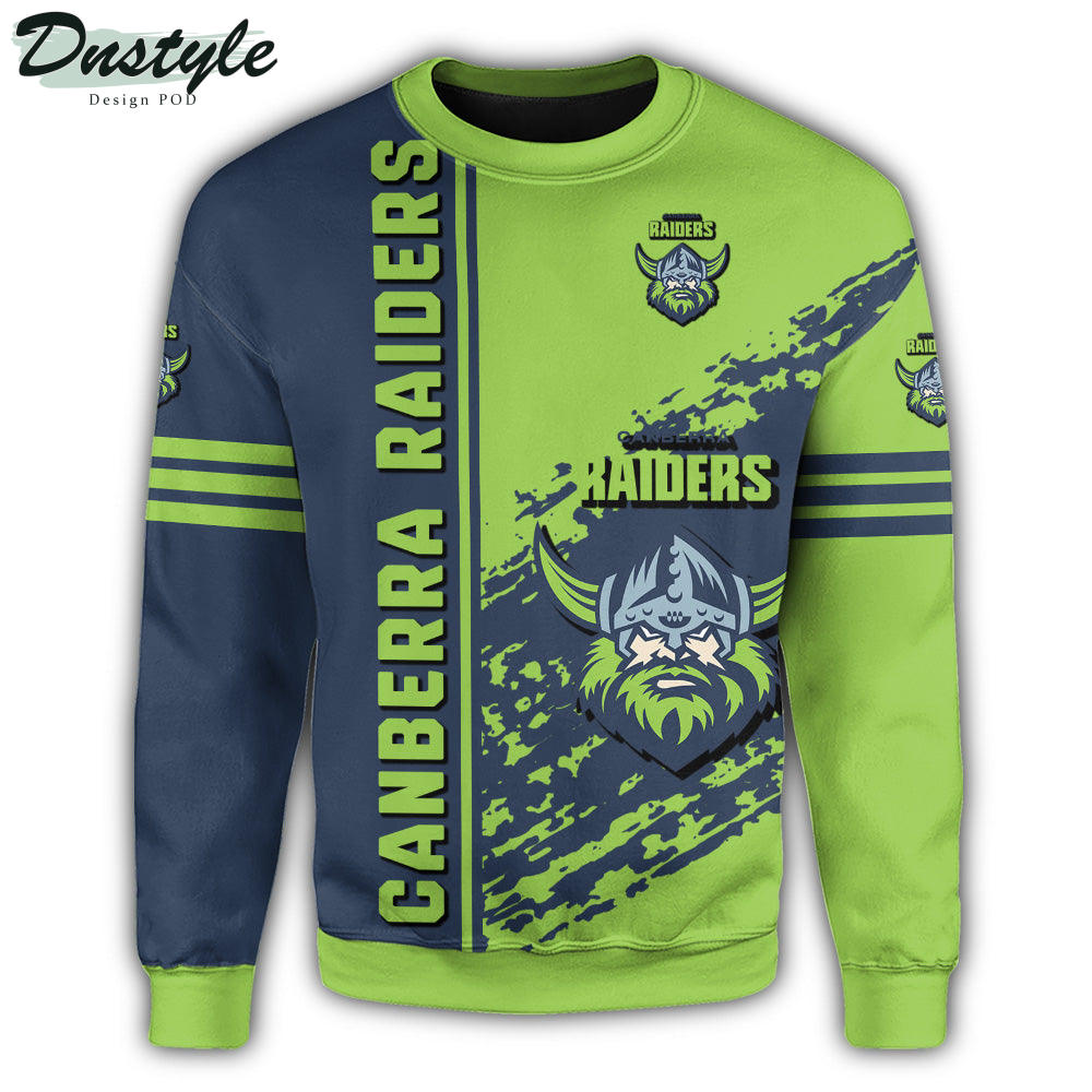 Canberra Raiders NRL Quarter Style Sweatshirt
