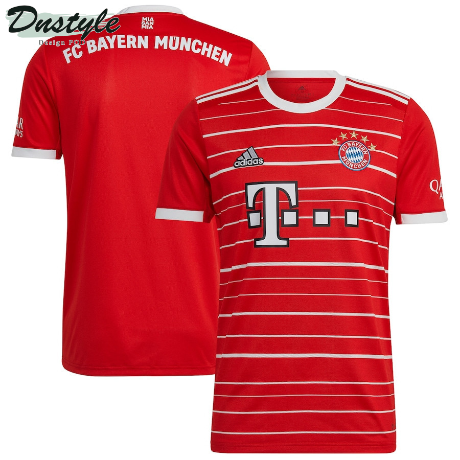 Bayern Munich Youth 2022/23 Home Player Jersey - Red