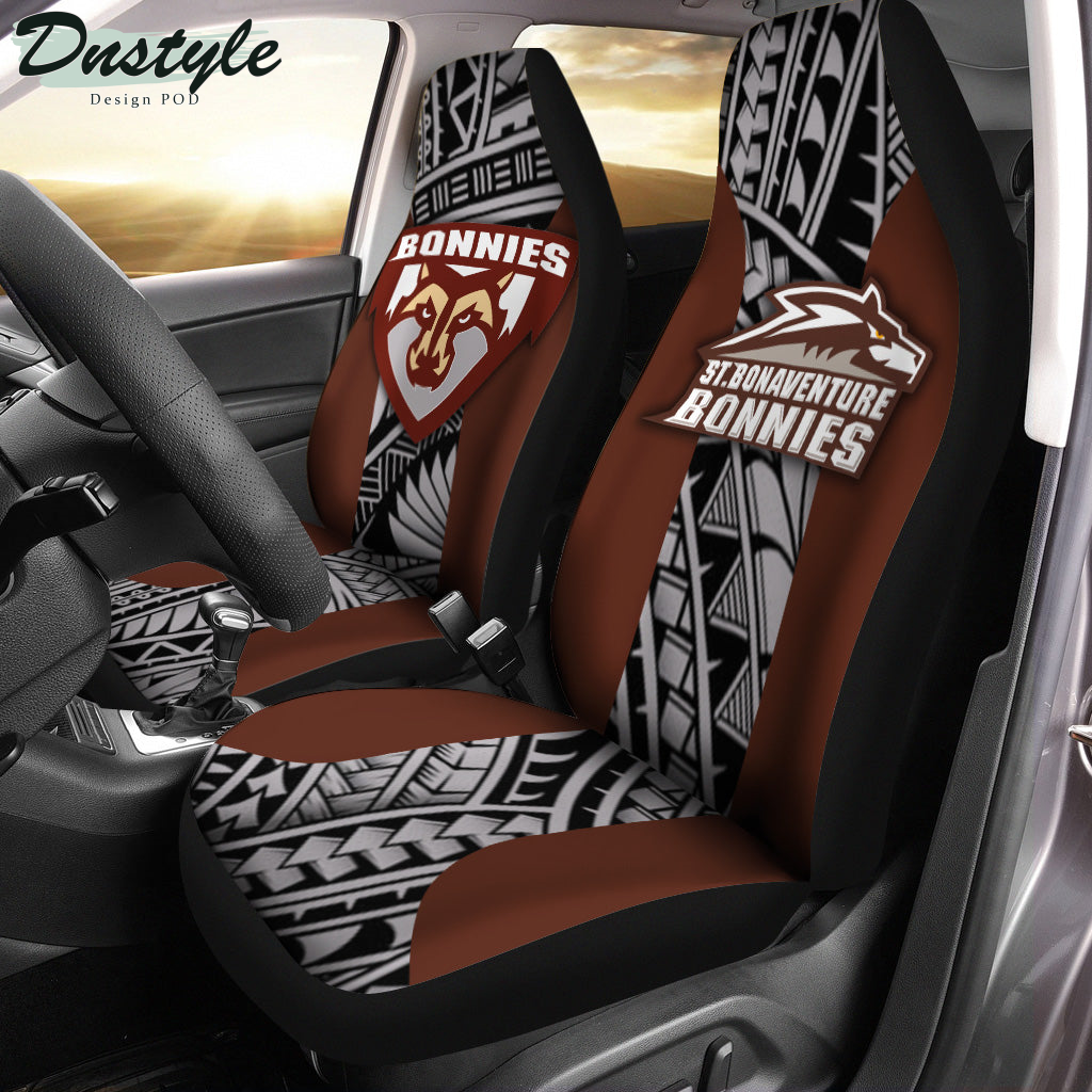 St. Bonaventure Bonnies Polynesian Car Seat Cover