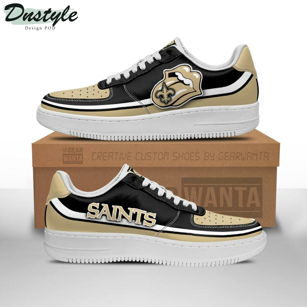 New Orleans Saints Air Sneakers Air Force 1 Shoes Sneakers
