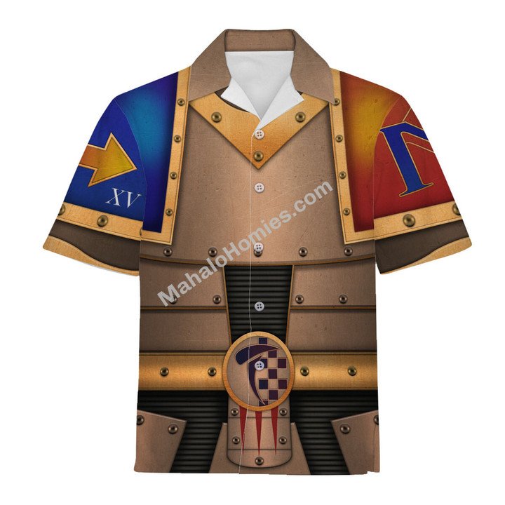 Pre-Heresy Legion Colour Scheme Costume Hawaiian Shirt