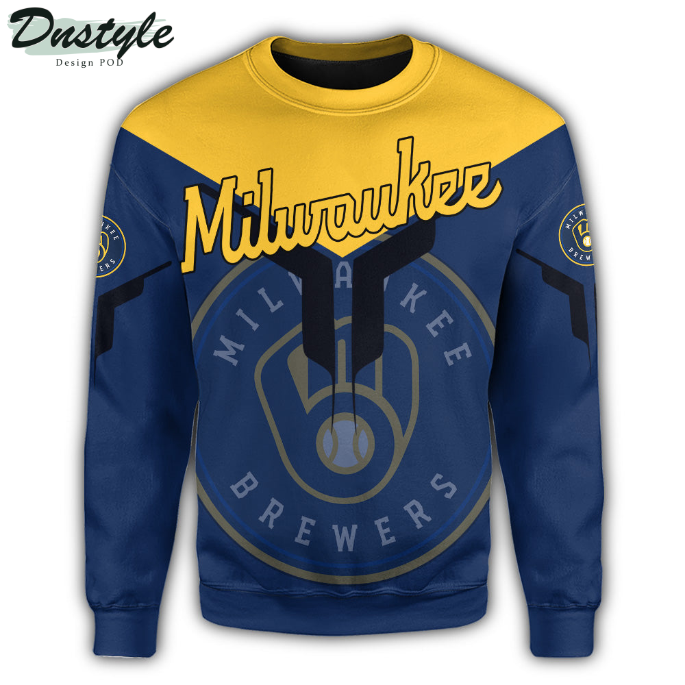 Milwaukee Brewers MLB Drinking Style Sweatshirt