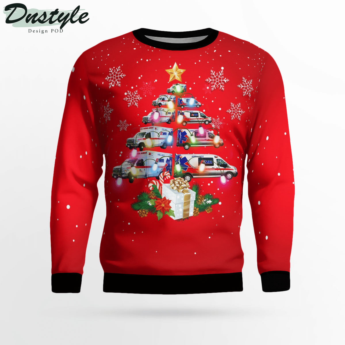AMR Capital Region Red Ugly Christmas Sweater
