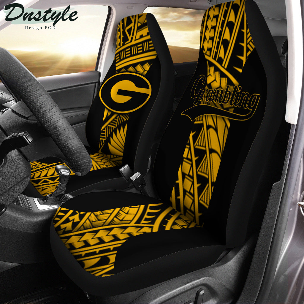 Grambling State Tigers Polynesian Car Seat Cover