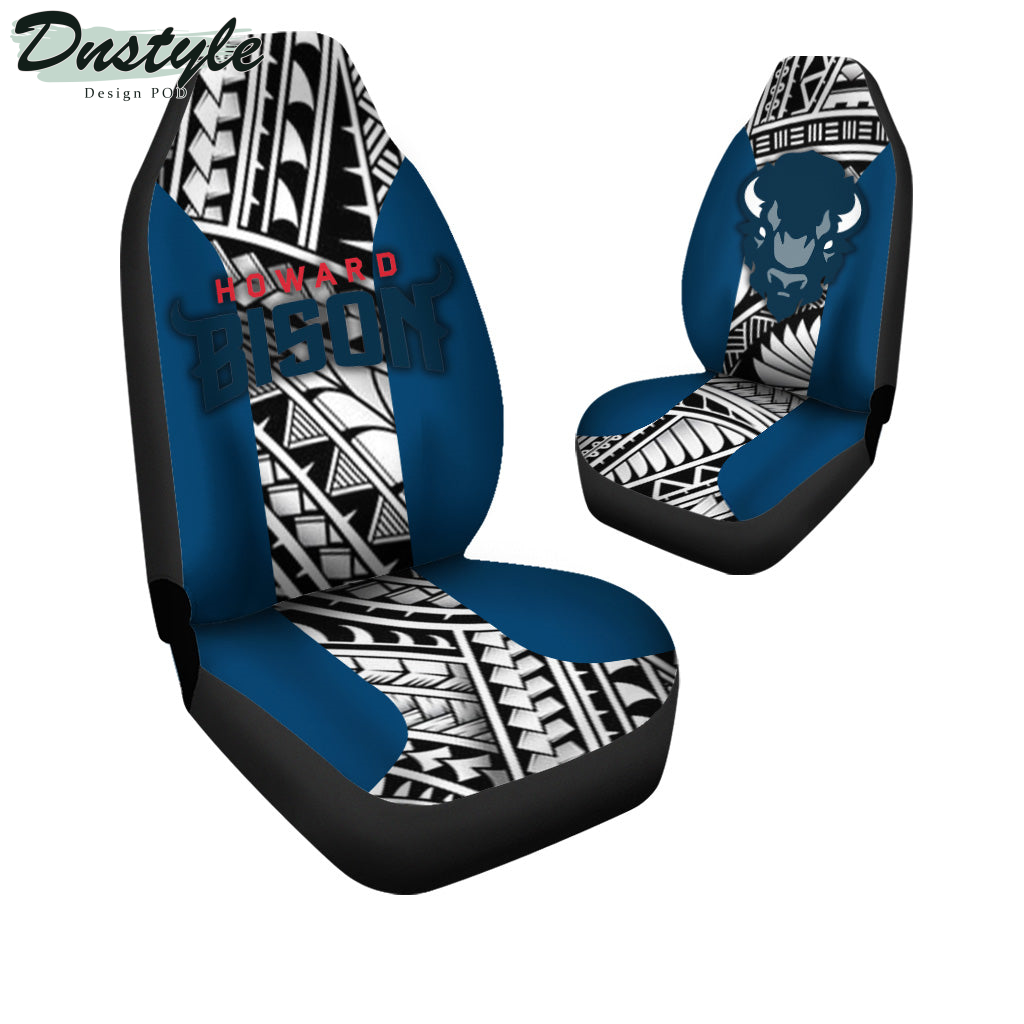 Howard Bison Polynesian Car Seat Cover