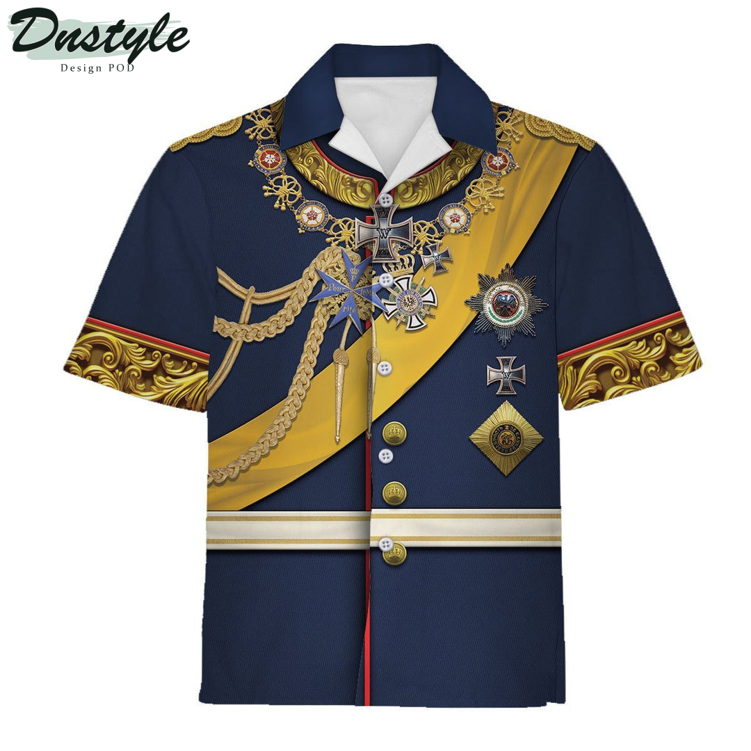 Frederick III German Emperor Hawaiian Shirt And Short