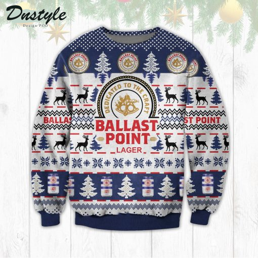 Ballast Point Lager Christmas Ugly Sweater