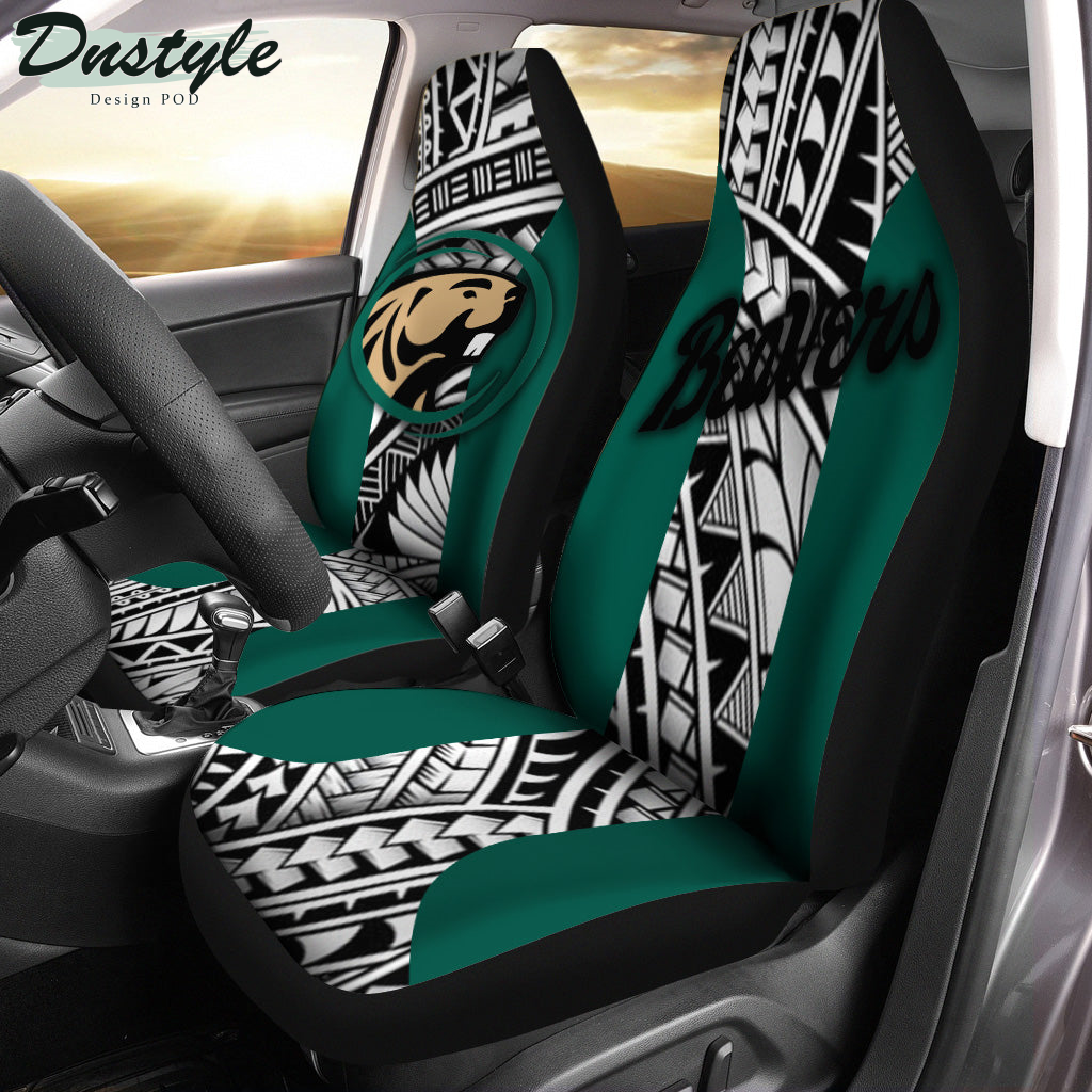 Bemidji State Beavers Polynesian Car Seat Cover