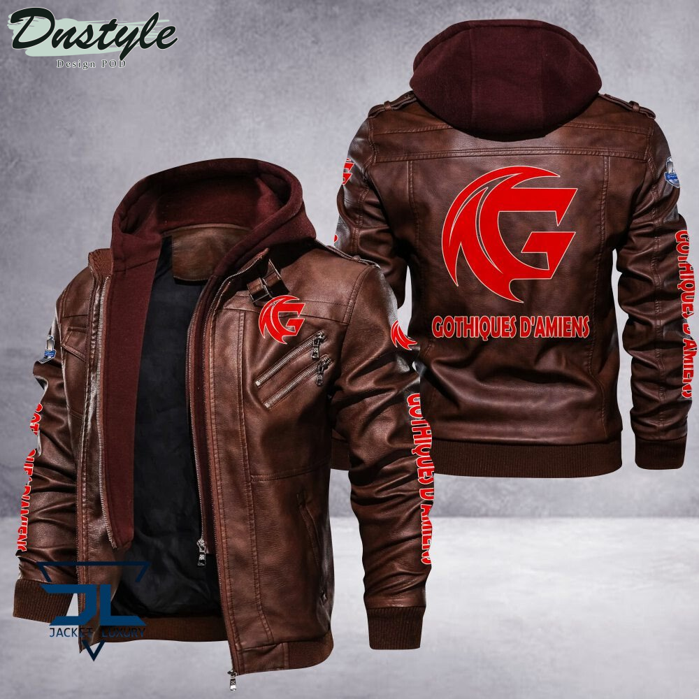 Gothiques d'Amiens leather jacket