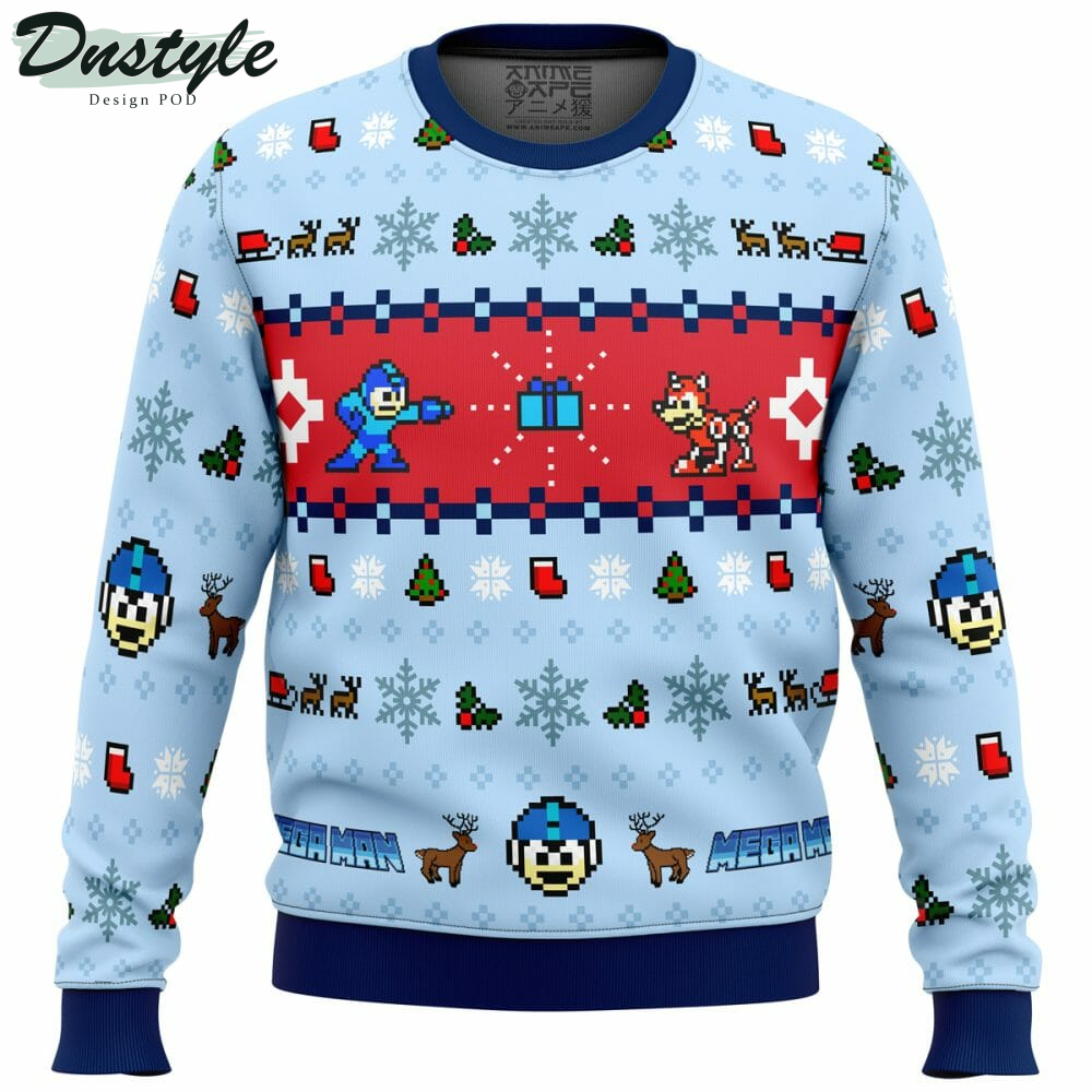 Mega Man Mega Holiday Ugly Christmas Sweater