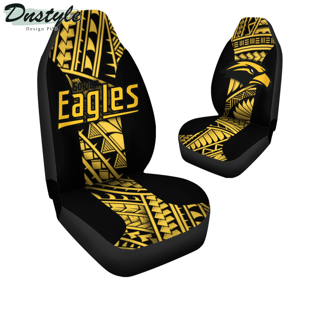 Southern Miss Golden Eagles Polynesian Car Seat Cover
