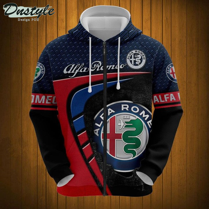 Alfa Romeo all over print 3d hoodie t-shirt