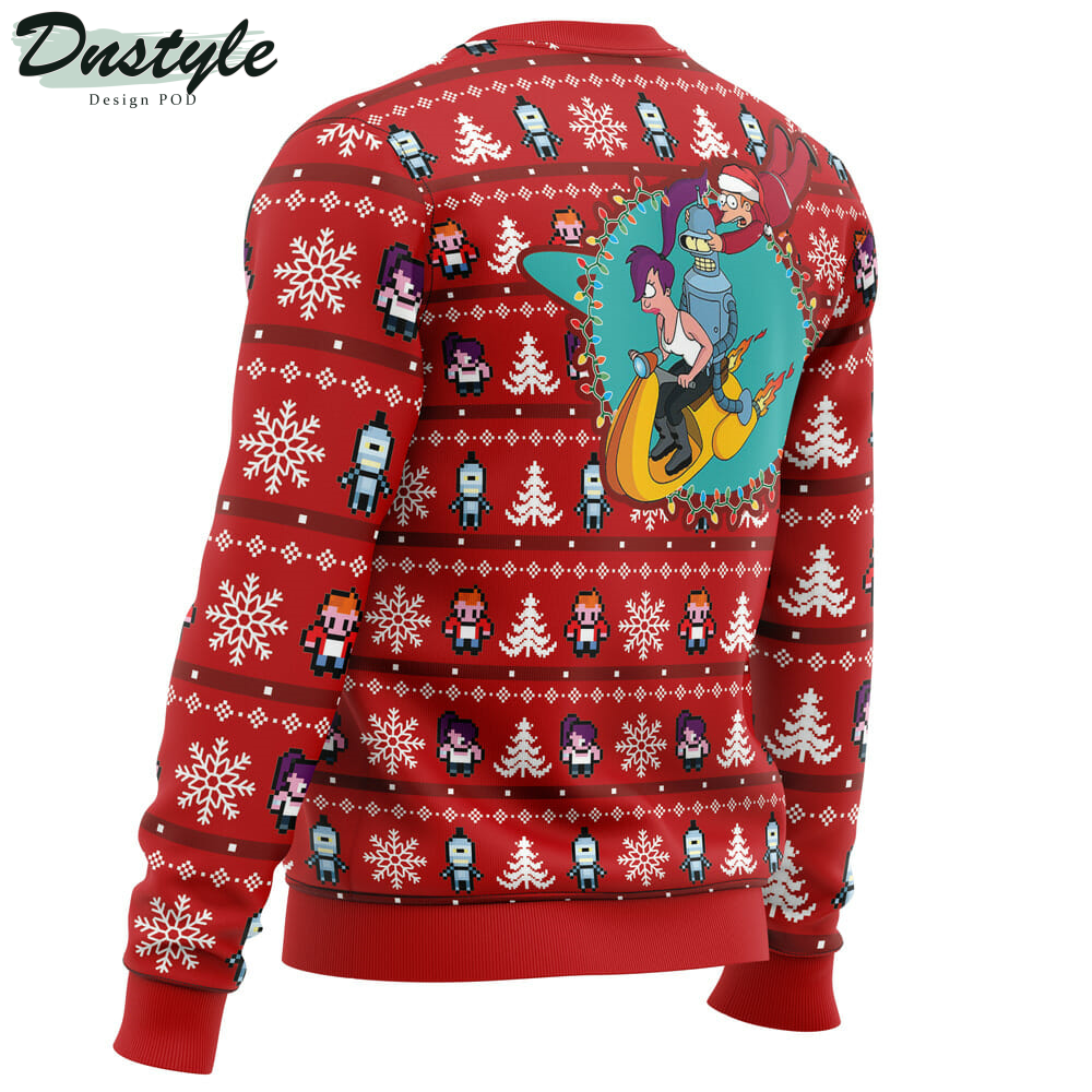 Fa-La-La-La Futurama Ugly Christmas Sweater