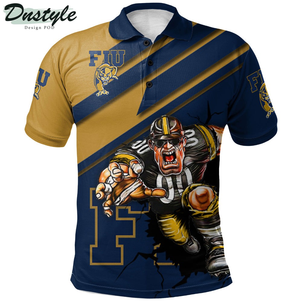 FIU Panthers Mascot Polo Shirt