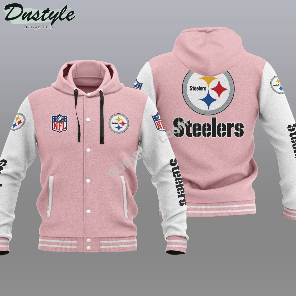 Pittsburgh Steelers Hooded Varsity Jacket