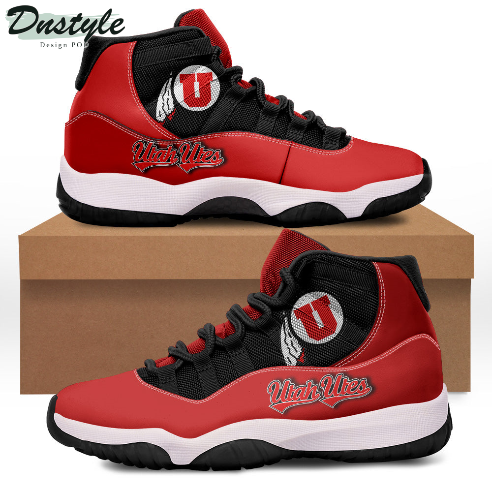 Utah Utes Air Jordan 11 Shoes Sneaker