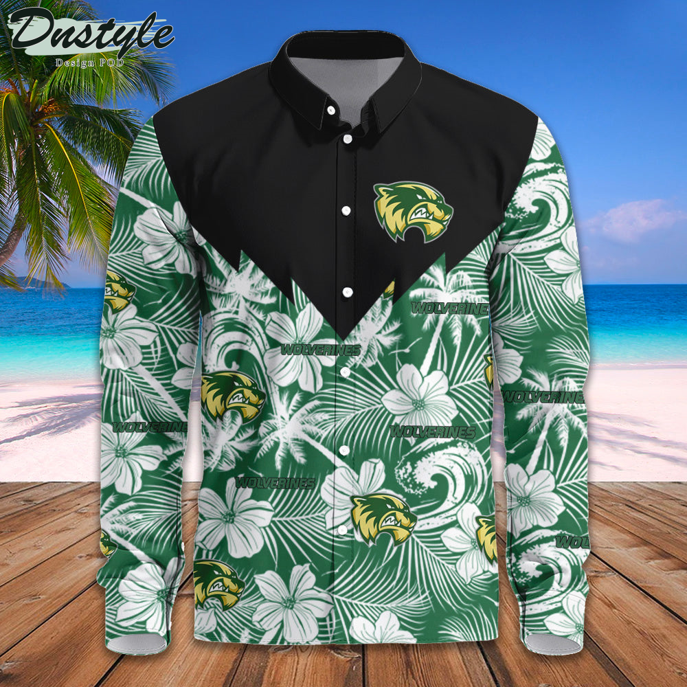 Utah Valley Wolverines Long Sleeve Button Down Shirt