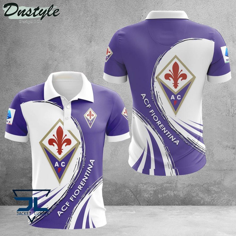 ACF Fiorentina 3D Polo Shirt