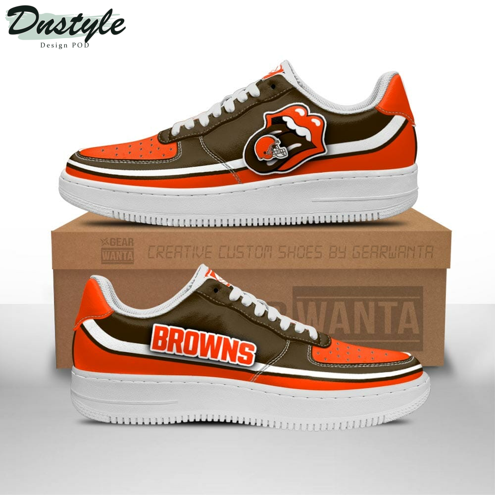 Cleveland Browns Air Sneakers Air Force 1 Shoes Sneakers