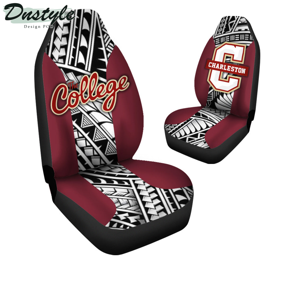 College of Charleston Cougars Polynesian Car Seat Cover