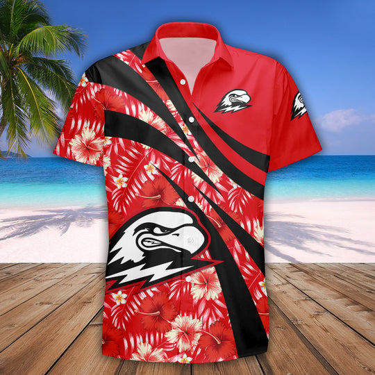 Southern Utah Thunderbirds Hibiscus Sport Hawaiian Shirt