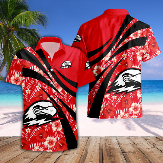 Southern Utah Thunderbirds Hibiscus Sport Hawaiian Shirt