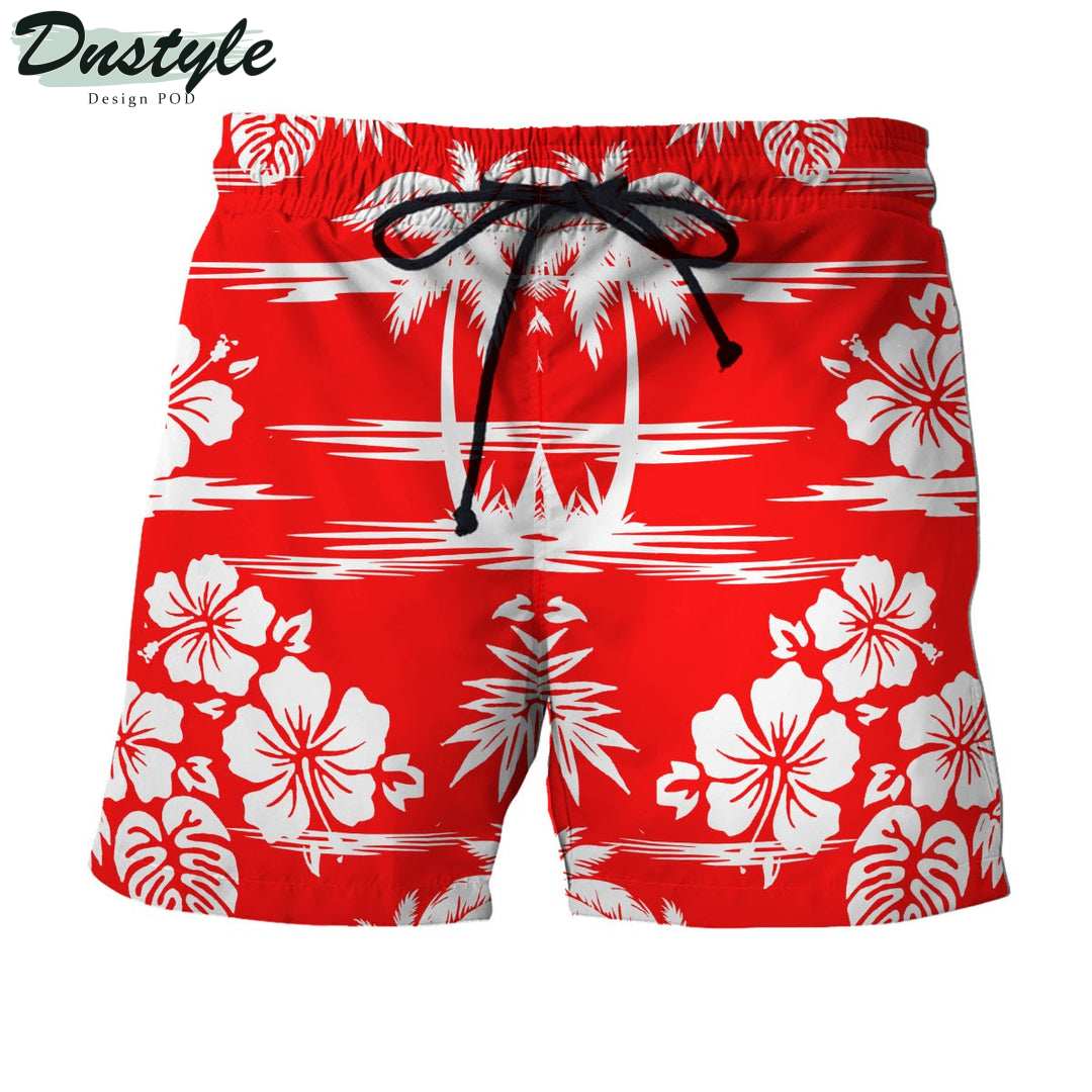 Trevor GTA5 Red Hawaiian Shirt And Short