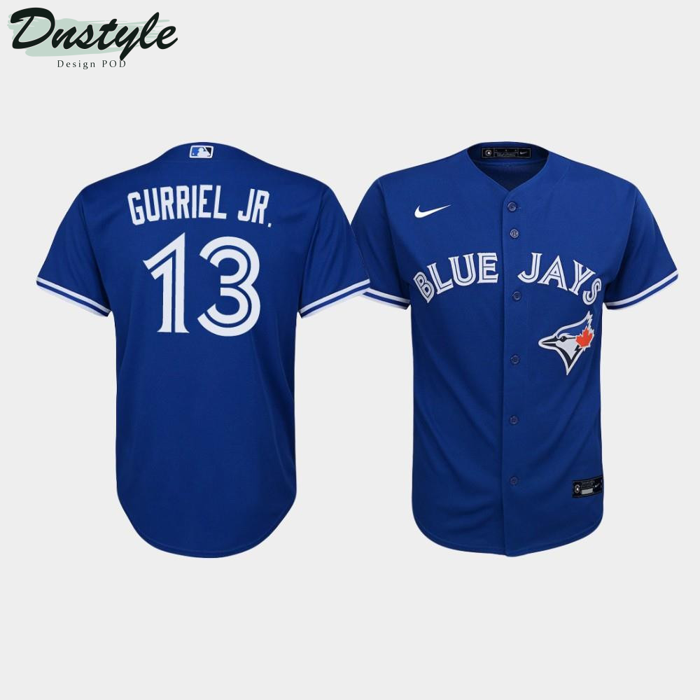 Youth Toronto Blue Jays Lourdes Gurriel Jr. #13 Royal Alternate Jersey MLB Jersey