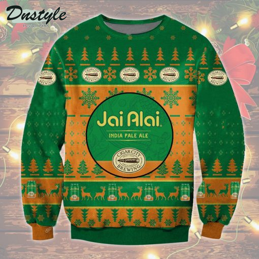 Jai Alai India Pale Ale Ugly Sweater