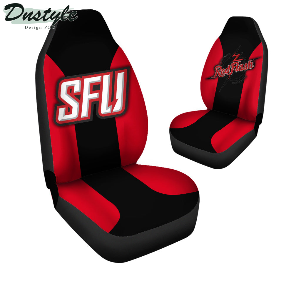 Saint Francis Red Flash Polynesian Car Seat Cover