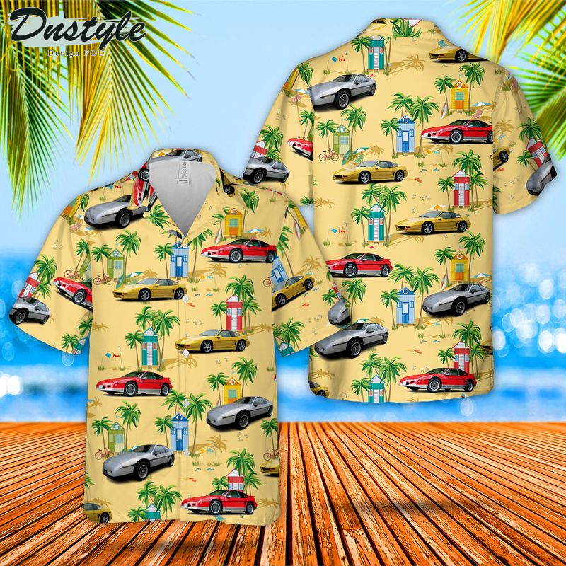 1986 Pontiac Fiero GT Hawaiian Shirt