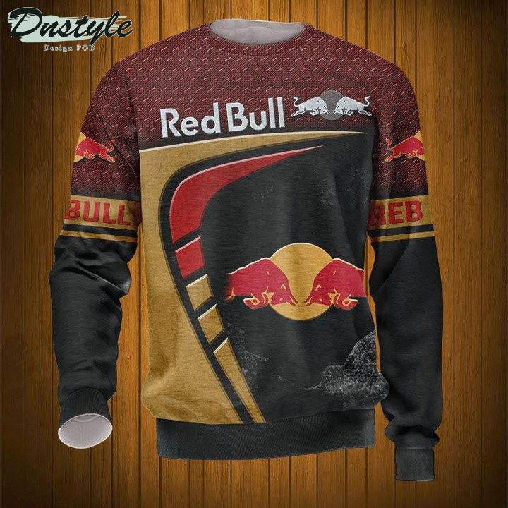 Red Bull all over print 3d hoodie t-shirt