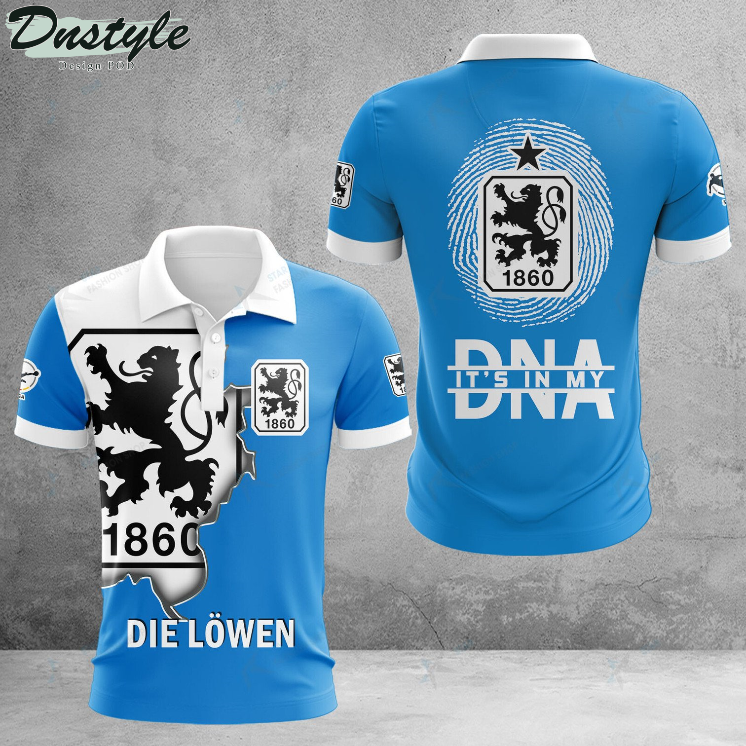 1860 Munich it's in my DNA polo shirt
