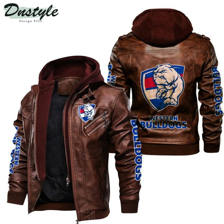 Western Bulldogs leather jacket