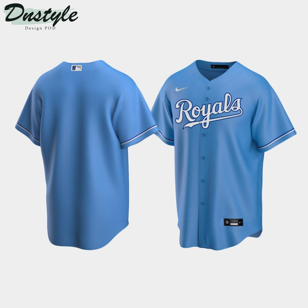 Men’s Kansas City Royals Light Blue Alternate Jersey MLB Jersey