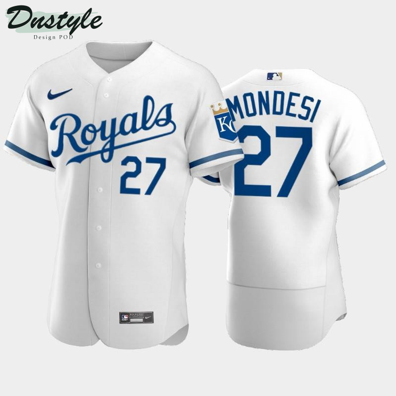 Adalberto Mondesi 27 Kansas City Royals 2022 White Men's Jersey MLB Jersey