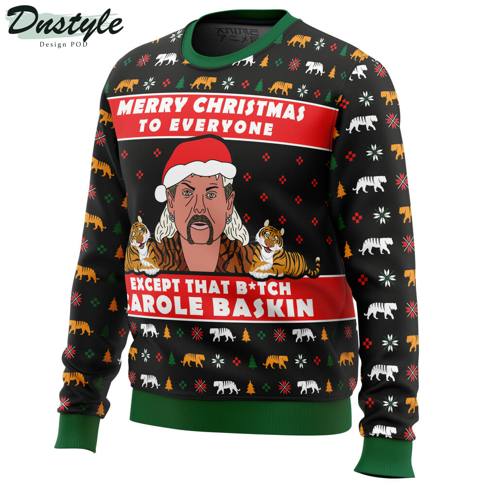 Joe Exotic Tiger King Ugly Christmas Sweater