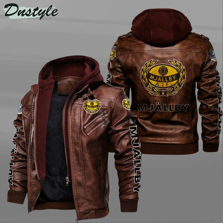 Mjällby AIF leather jacket