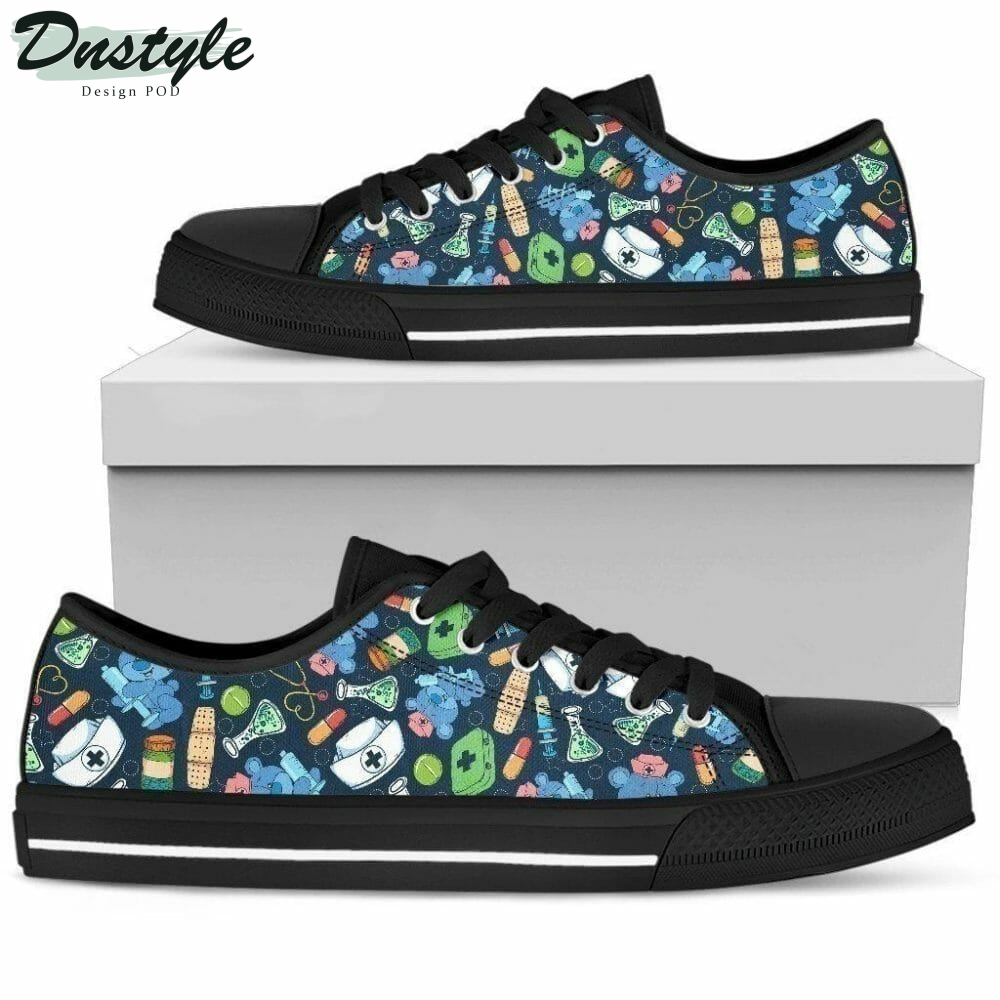 Nurse Icon Low Top Shoes Sneakers
